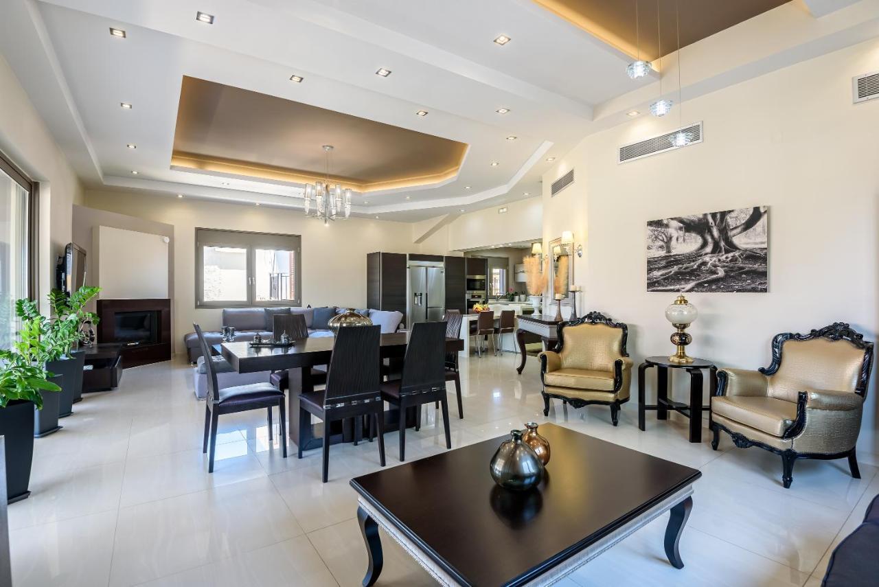 Luxury Villa In City Center With Rooftop Swimming Pool La Canea Exterior foto